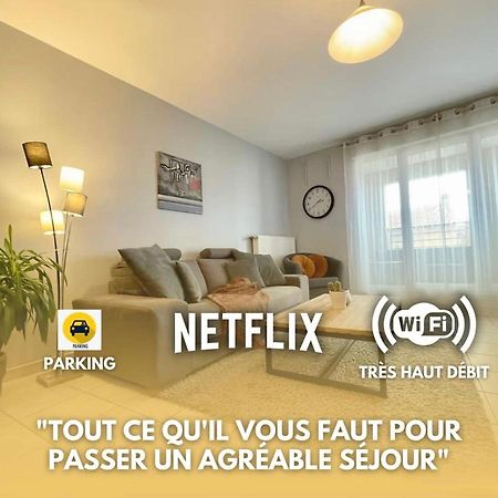 L'Ideal Cosy-Wifi-Netflix Et Garage Vienne  Eksteriør bilde